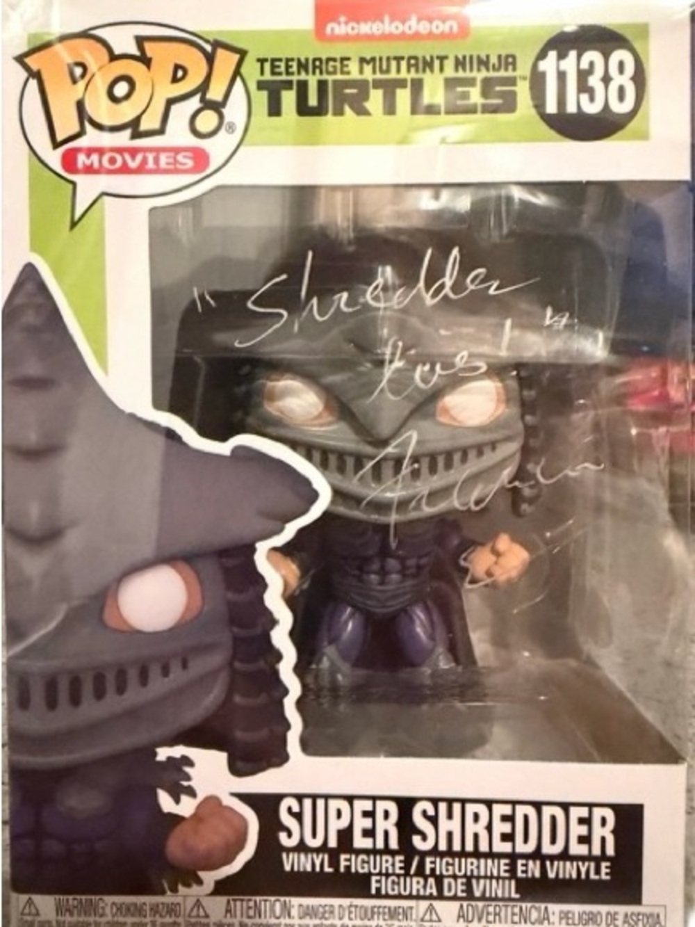 Funko Pop! Movies Super Shredder Vinyl Figure - Purple, Black, Silver